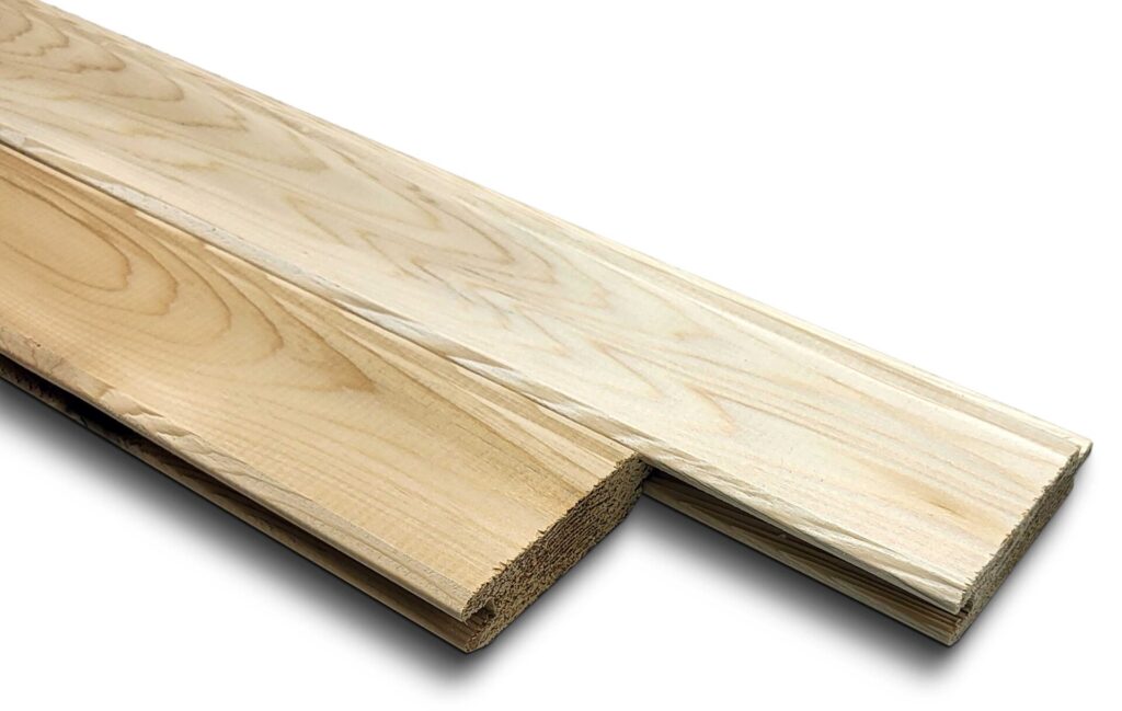 Planche Cèdre blanc 1x3 embouveté
