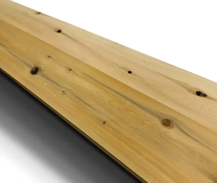 Planche de Cèdre_blanc 1x6 bois économique déclassé