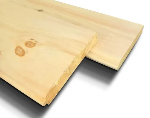 Planche de pin decking 2x8 bois économique déclassé