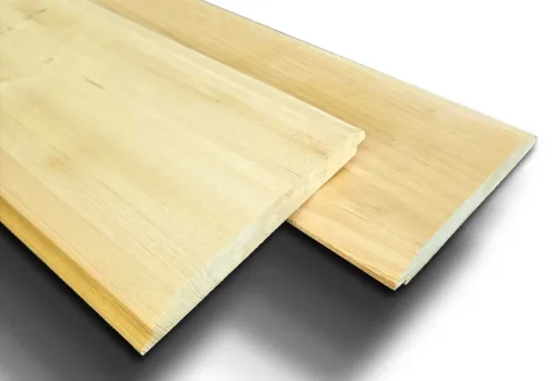 Planche de pin 1x7 gros V. Bois économique déclassé