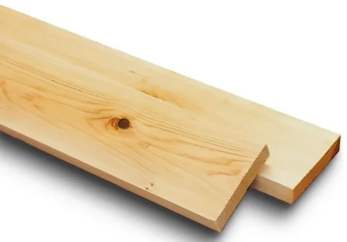 Planche de cèdre blanc 1x4