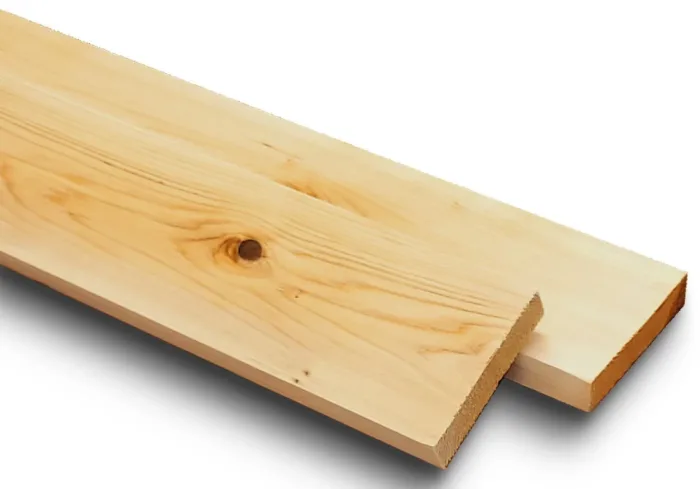 Planche de cèdre blanc 1x4