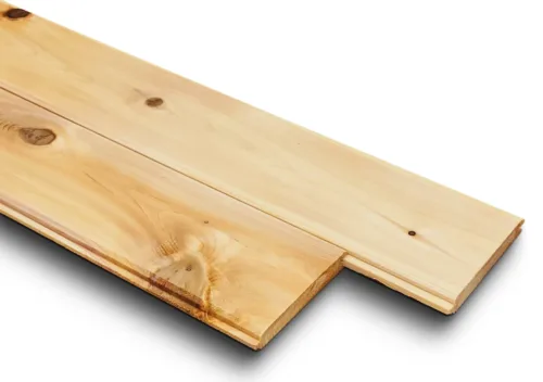 Planche de cèdre blanc 1x5 embouveté
